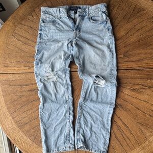 Aeropostale - Low Rise Baggy Distressed Jeans